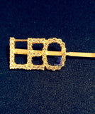 Bling zodiac hair pin